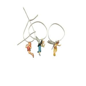 Hallmark Keepsake Tinker Bell & Friends Pixie Hollow 2009 Mini Rare set of 3